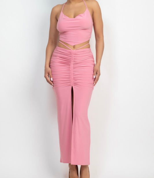 Passion Skirt Set (Pink)