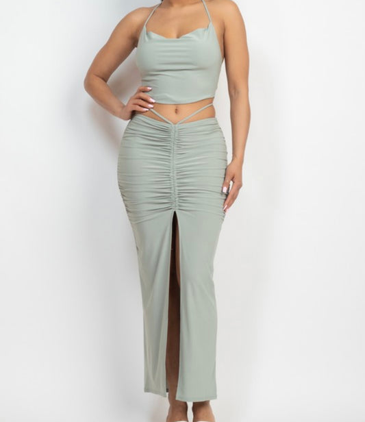 Passion Skirt Set (Mint)