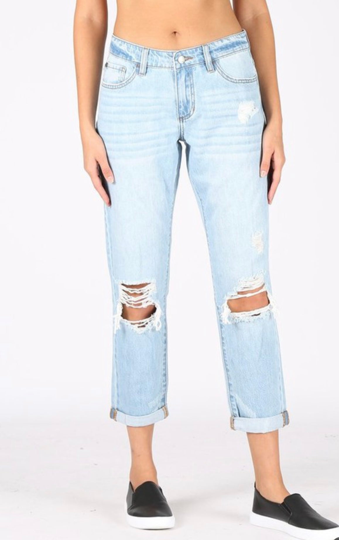 Skyrise Ripped Jeans